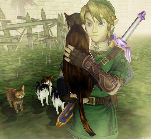 me with cats